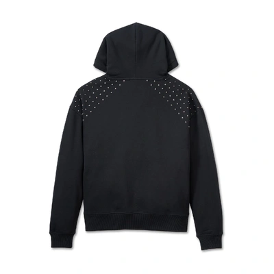 Harley-Davidson Womens Studded Out Pull Over Hoodie - Harley Black
