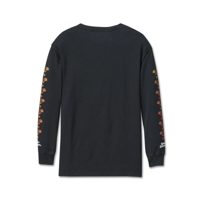Harley-Davidson Womens Shadow Bird Long Sleeve Top - Harley Black