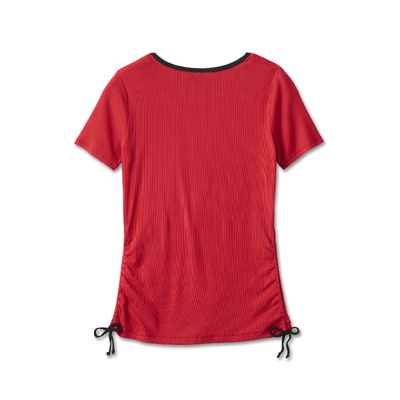 Harley-Davidson Womens Illuminate Bar &amp; Shield Tee - Bold Red