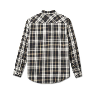 Harley-Davidson Mens Essence Shirt - Black Plaid - Black Plaid