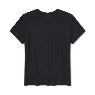 Harley-Davidson Womens Bling Bar &amp; Shield Short Sleeve Crew Tee - Harley Black