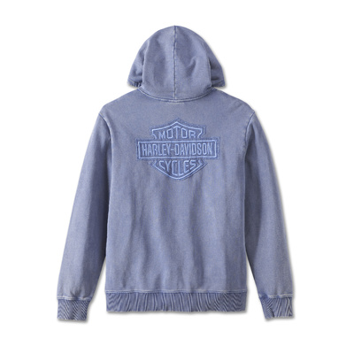 Harley-Davidson Mens Kickstart Hoodie - Colony Blue