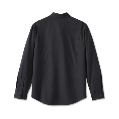 Harley-Davidson Mens #1 Performance Vented Shirt - Black Beauty