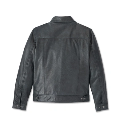 Harley-Davidson Men's Iron Mountain Leather Jacket - Black Leather