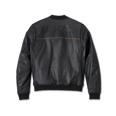 Harley-Davidson Men's The Citizen Bomber Leather Jacket - Black