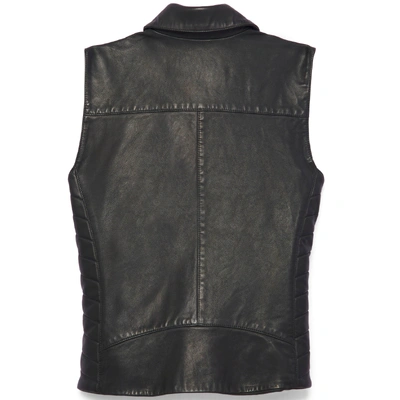 Harley-Davidson Womens Electric Leather Vest - Black