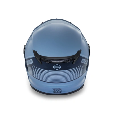 Harley-Davidson Division X15 Sunshield Full Face Helmet - Gloss Bluestone