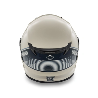 Harley-Davidson Division X15 Sunshield Full Face Helmet - Gloss - Cloud Dancer