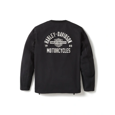 Harley-Davidson Mens H-D Deflector Riding Fleece - Harley Black