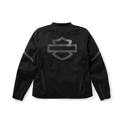 Harley-Davidson Mens Odyssey Waterproof Riding Jacket - Harley Black