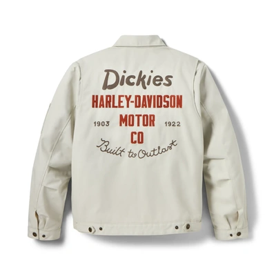 Dickies x H-D® Quilted Lined Eisenhower Jacket - Bone