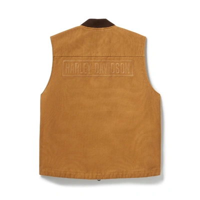 Harley-Davidson Men's Heritage Mechanics Vest - Hickory