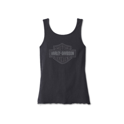 Womens Hometown Bar &amp; Shield Fashion Tank - Black Beauty