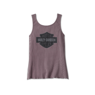 Womens Hometown Bar &amp; Shield Fashion Tank - Grape Shake