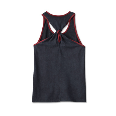 Harley-Davidson Womens National Anthem Twist Back Tank - Black Beauty