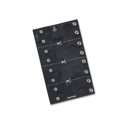 Bar &amp; Shield Leather Ponytail Wrap - Harley Black