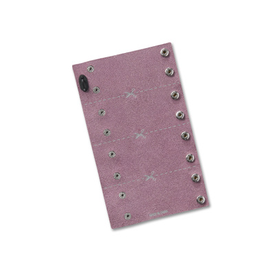 Bar &amp; Shield Leather Ponytail Wrap - Wistful Mauve