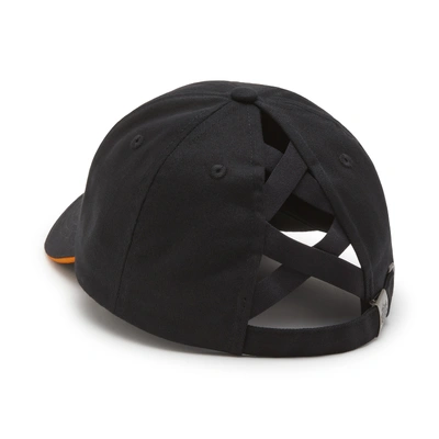 Harley-Davidson Womens Essential Arched Font Ponytail Cap - Harley Black