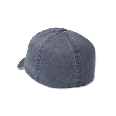 Bar &amp; Shield Fitted Cap - Peacoat