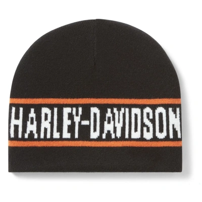 Harley-Davidson Eagle Strike Reversible Beanie - Black