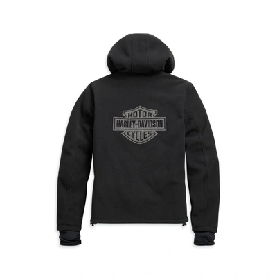Harley-Davidson Womens Waterproof Fleece Jacket - Black