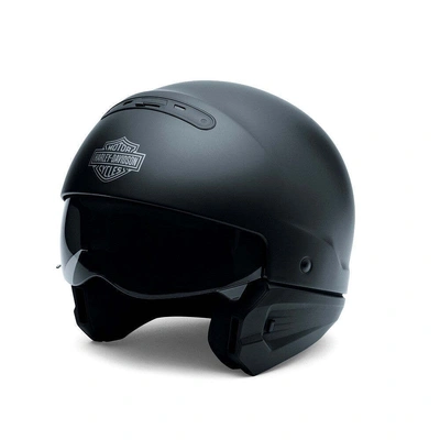 Harley-Davidson Unisex Pilot II 2-IN-1 X04 Helmet - Black