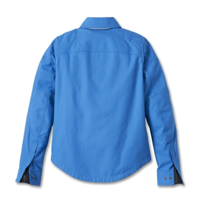 Harley-Davidson Women's Operative Riding Shirt Jacket - Directoire Blue