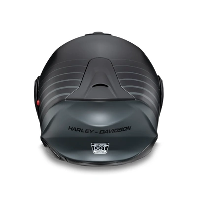 Harley-Davidson Evo X17 Sunshield Modular Helmet - Matte Black/Grey