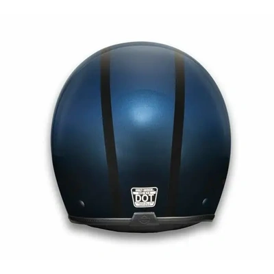 Harley-Davidson X14 Sun Shield Blue 3/4 Helmet - Blue/Black