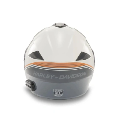 Harley-Davidson N03 Outrush-R Modular Helmet - White/Grey