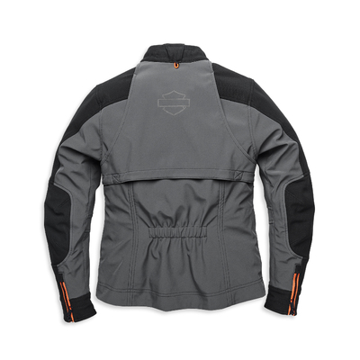 Womens H-D New Horizon Windproof Softshell Jacket - Asphalt
