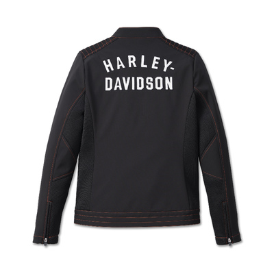 Womens Forever Harley Mesh Jacket - Black Beauty