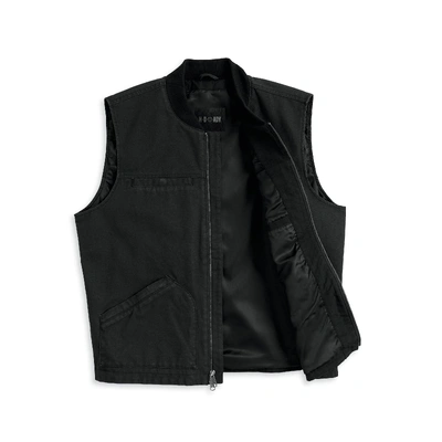 Harley-Davidson Mens Scenic Adventure Canvas Vest - Black