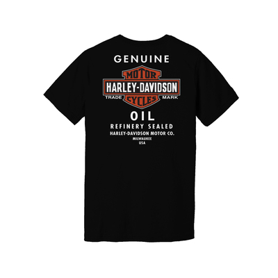 Harley-Davidson Mens Oil Can Tee - Black Beauty 2
