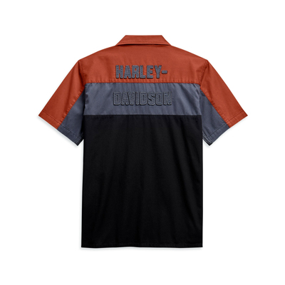 Harley-Davidson Mens Copperblock Shirt - Black