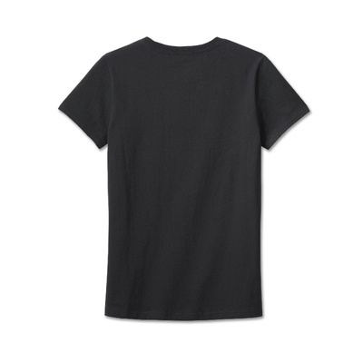 Harley-Davidson Women&#39;s Bar &amp; Shield Short Sleeve Tee - Black Beauty