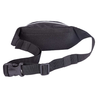 Harley-Davidson Striped Zippered Adjustable Hip Pack - Black/Off-White