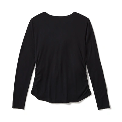 Harley-Davidson Womens Willie G Skull Long Sleeve Raglan Top - Harley Black