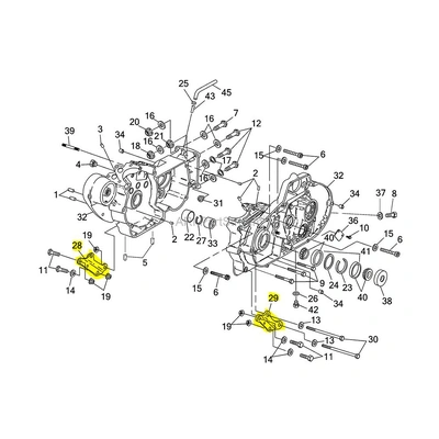 Front Engine Mount. Fits Sportster 1984-2003