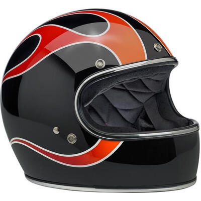 Biltwell Gringo Helmet - Dice Flame