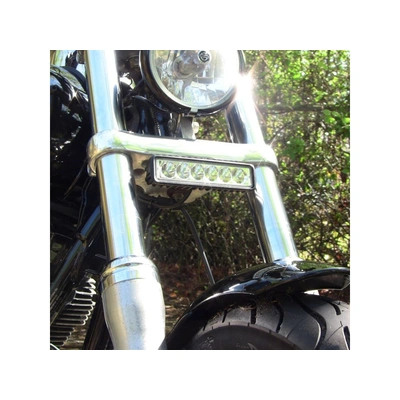 LED Driving Light Bar with White LED&#39;s - Black Housing