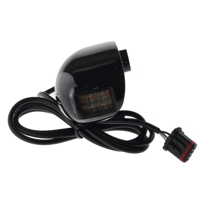 LED Front Dynamic Turn Signals - Black. Fits Road Glide 2015-2023