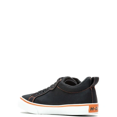 Harley-Davidson Womens Torland Vintage Style Sneakers - Black