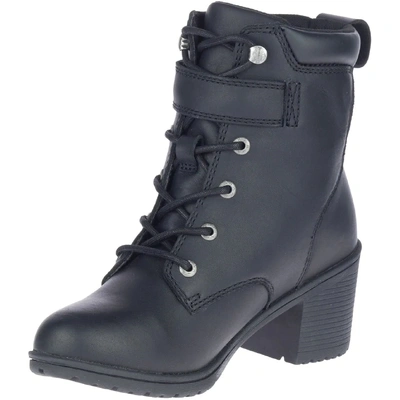 Harley-Davidson Fannin 5-Inch Womens Motorcycle Boots - Black