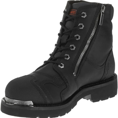 Harley-Davidson Stealth Mens Leather Motorcycle Boots - Black