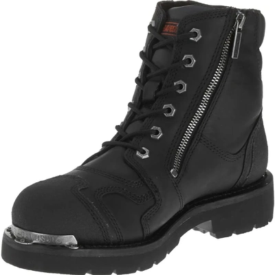 Harley-Davidson Stealth Mens Leather Motorcycle Boots - Black