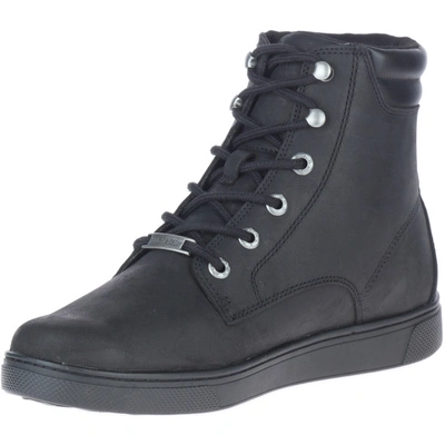 Harley-Davidson Mens Watkins Lace Motorcycle Riding Boots - Black