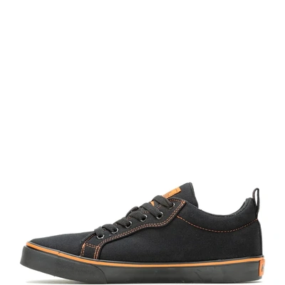 Harley-Davidson Mens Torland Vintage Style Sneakers - Black