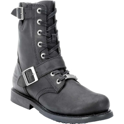 Harley-Davidson Ranger 8-Inch Mens Leather Motorcycle Boots - Black