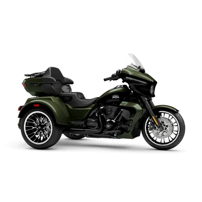 2026 Harley-Davidson Street Glide 3 Limited - Olive Steel Metallic/Vivid Black - Black Trim